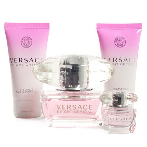 versace bright crystal 30ml gift set|versace bright crystal perfume set.